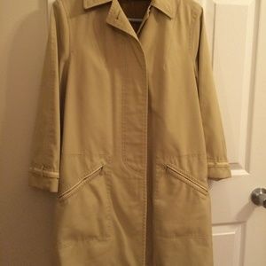Rain Coat Trench Lined Vintage Misty Harbor
